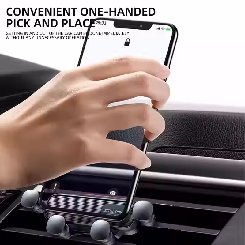 Thumbnail: Universal Gravity Car Phone Holder Air Vent Mount Mobile Support for iPhone 13/1