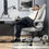 Thumbnail: LEMBERI  Big and Tall Managerial Executive Chair, PU Leather -White
