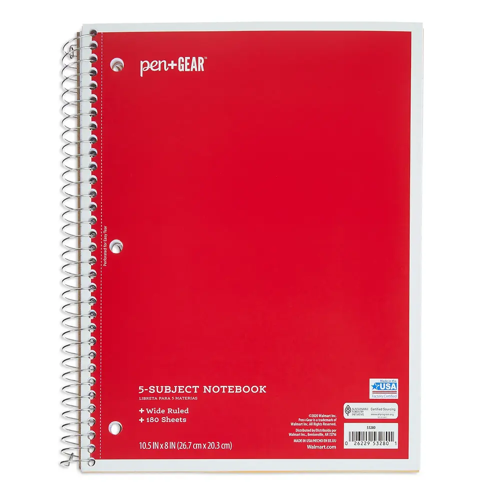 Thumbnail: Pen+ Gear 1 Subject Book