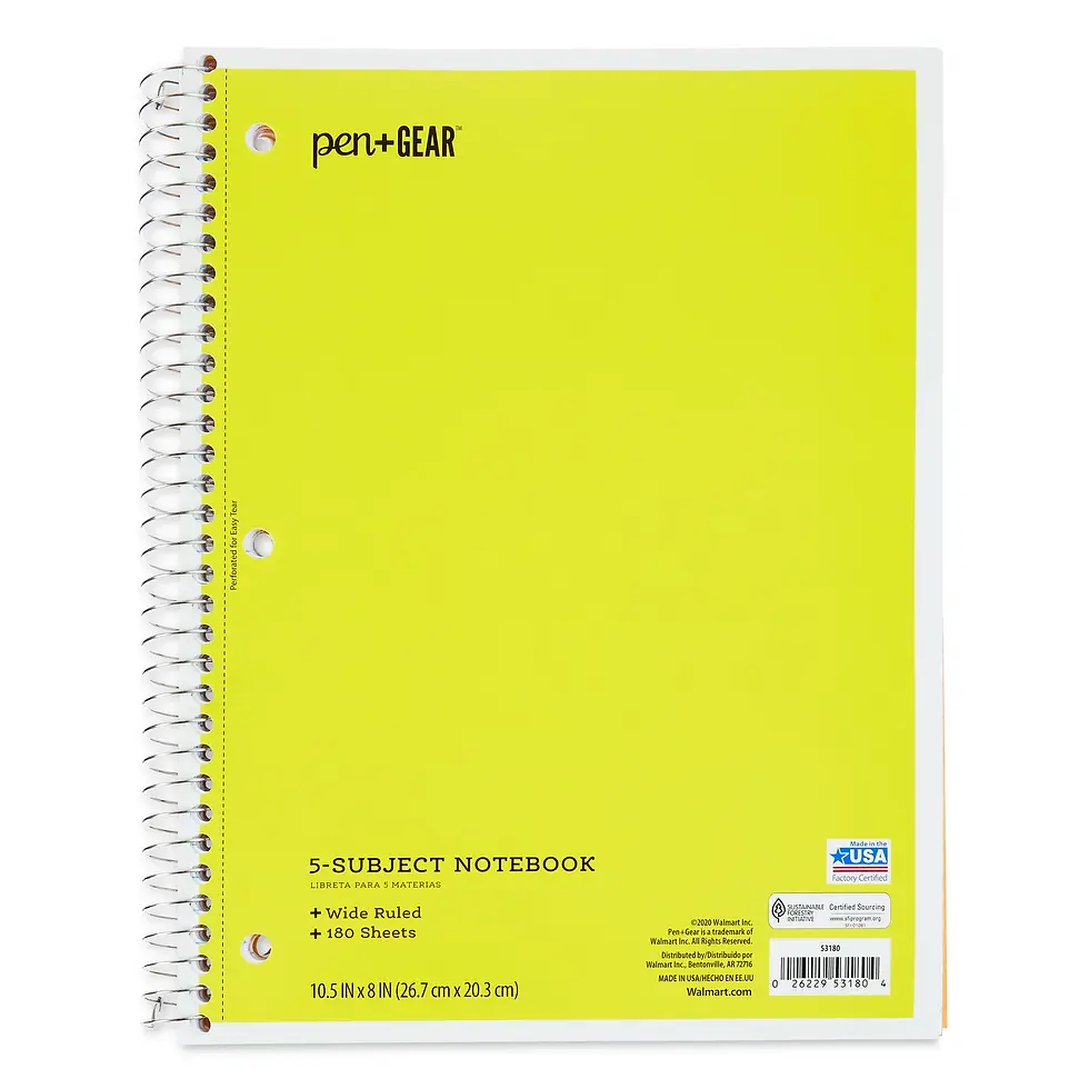 Thumbnail: Pen+ Gear 1 Subject Book