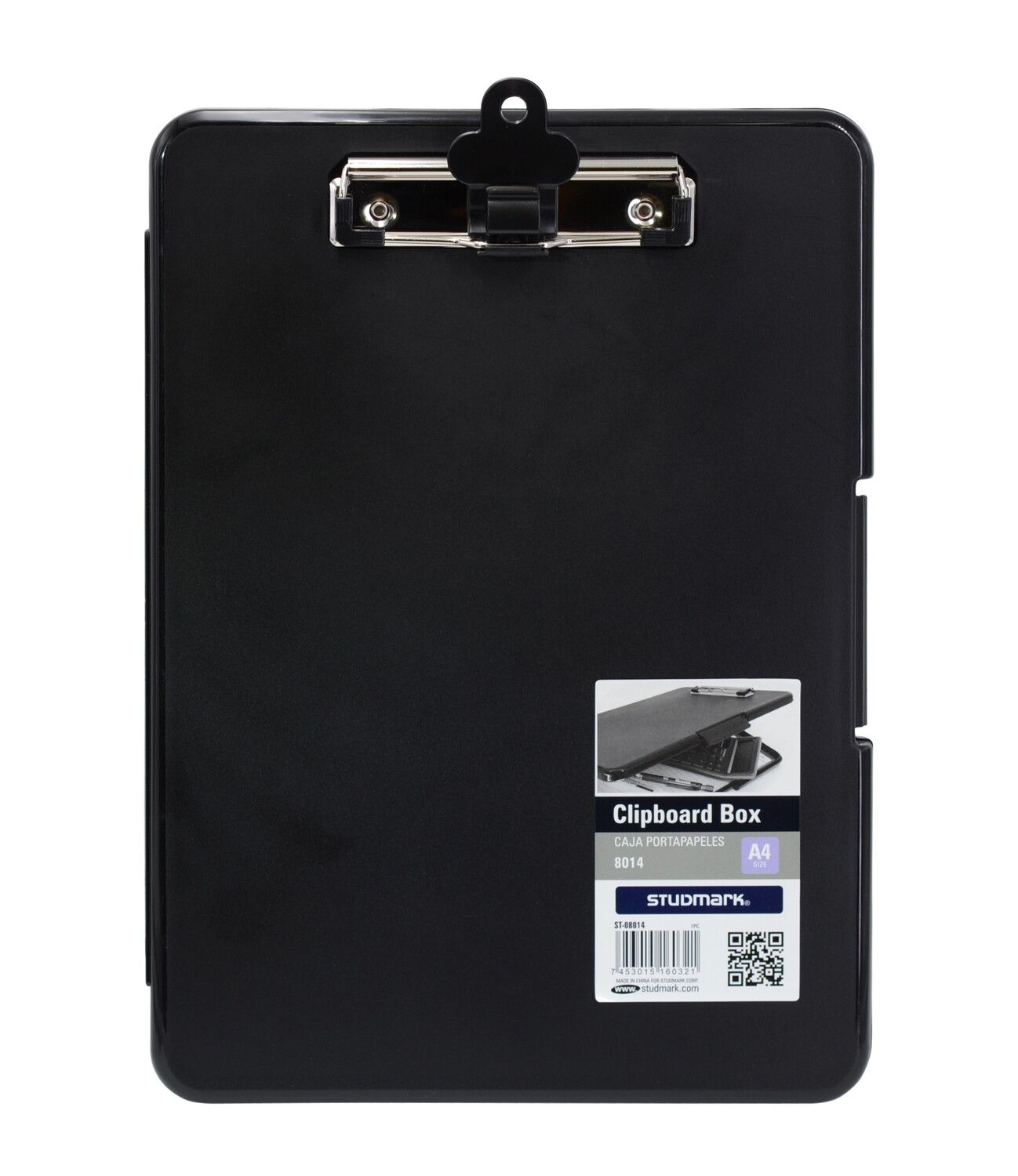 Studmark A4 Plastic Clipboard Box