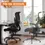 Thumbnail: Sweetcrispy Ergonomic Mesh  Chair with Flip Up Arm