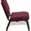 Thumbnail: Flash Furniture HERCULES Series 18.5''W Church Chair in Burgundy Patterned Fabri