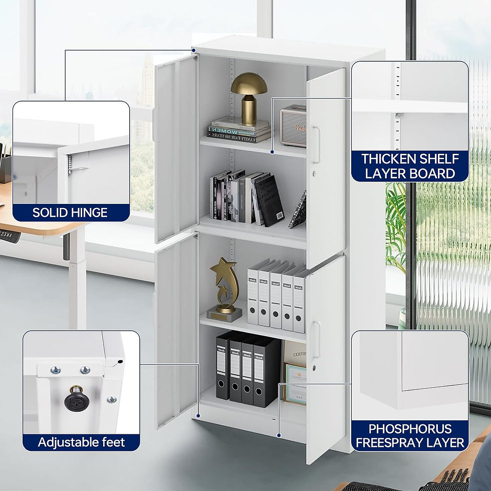 Thumbnail: Force 4 Doors/ 4 Shelves Cabinet