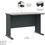 Thumbnail: Bush Business 48''W Standard Desk Slate/White