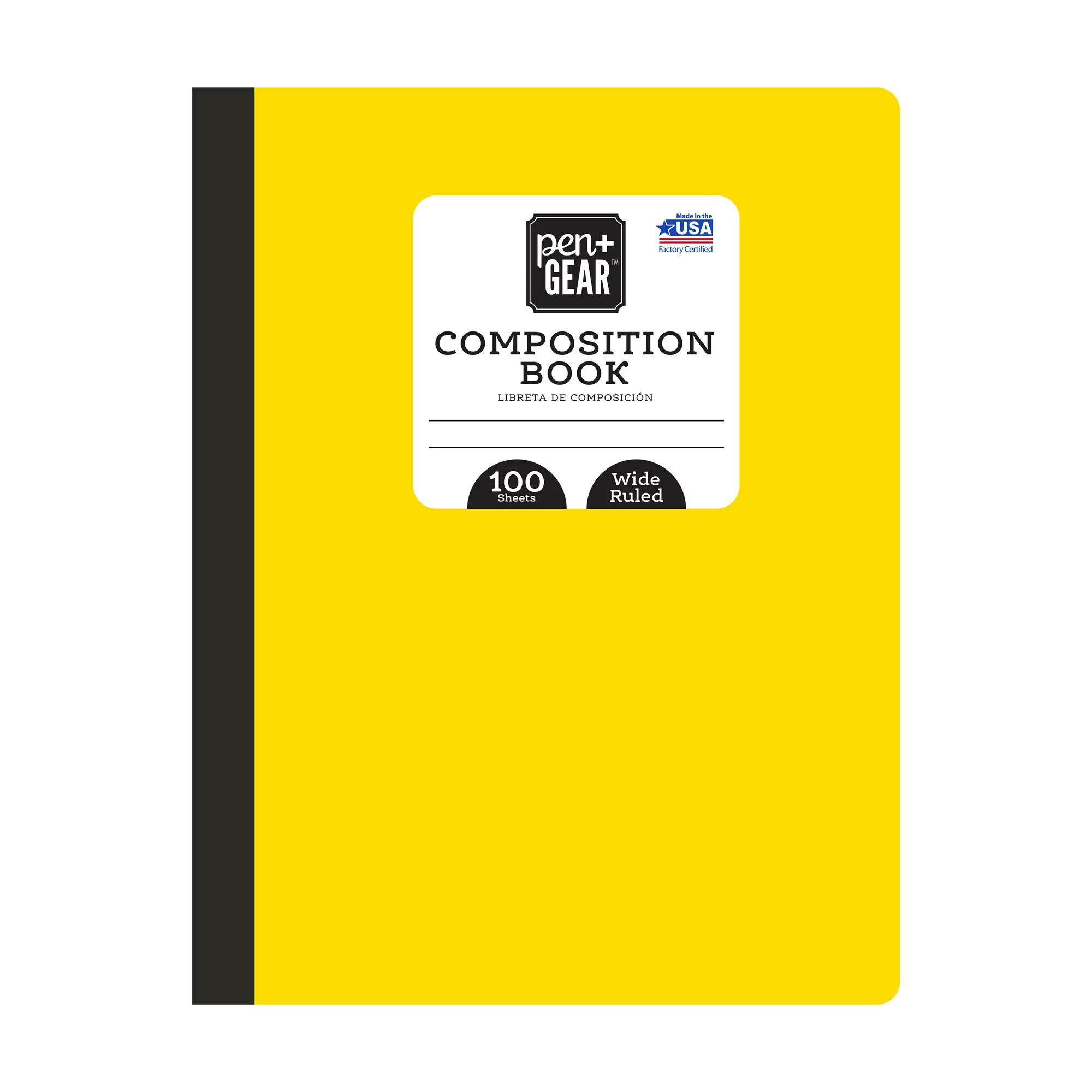 Thumbnail: Pen + Gear composition book, wide ruled, 100 pages