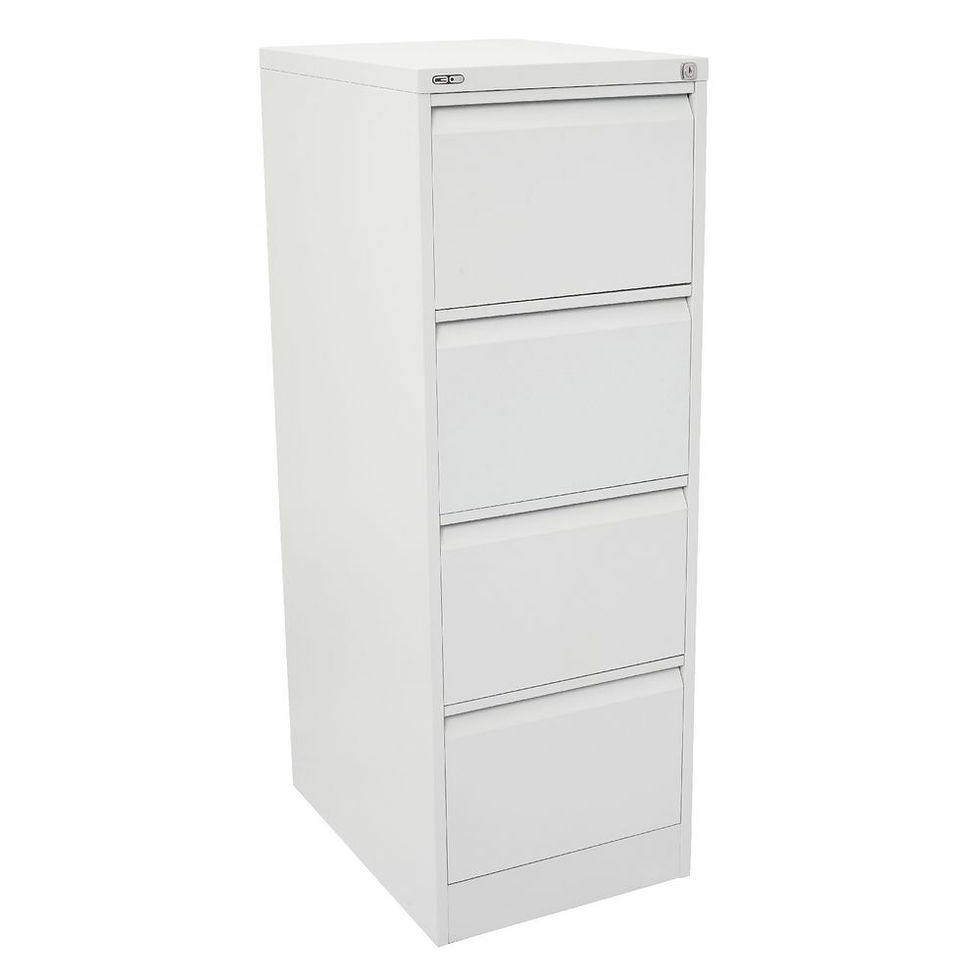 Force 4 Drawer Vertical File Cabinet