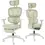 Thumbnail: Hforesty Ergonomic Mesh Office Chair,  with 3D Lumbar Support, with headrest