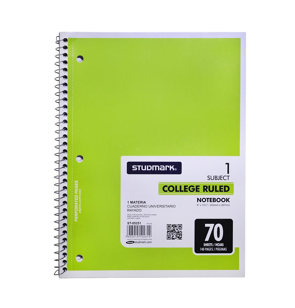 Thumbnail: Studmark 1 Subject Note Book