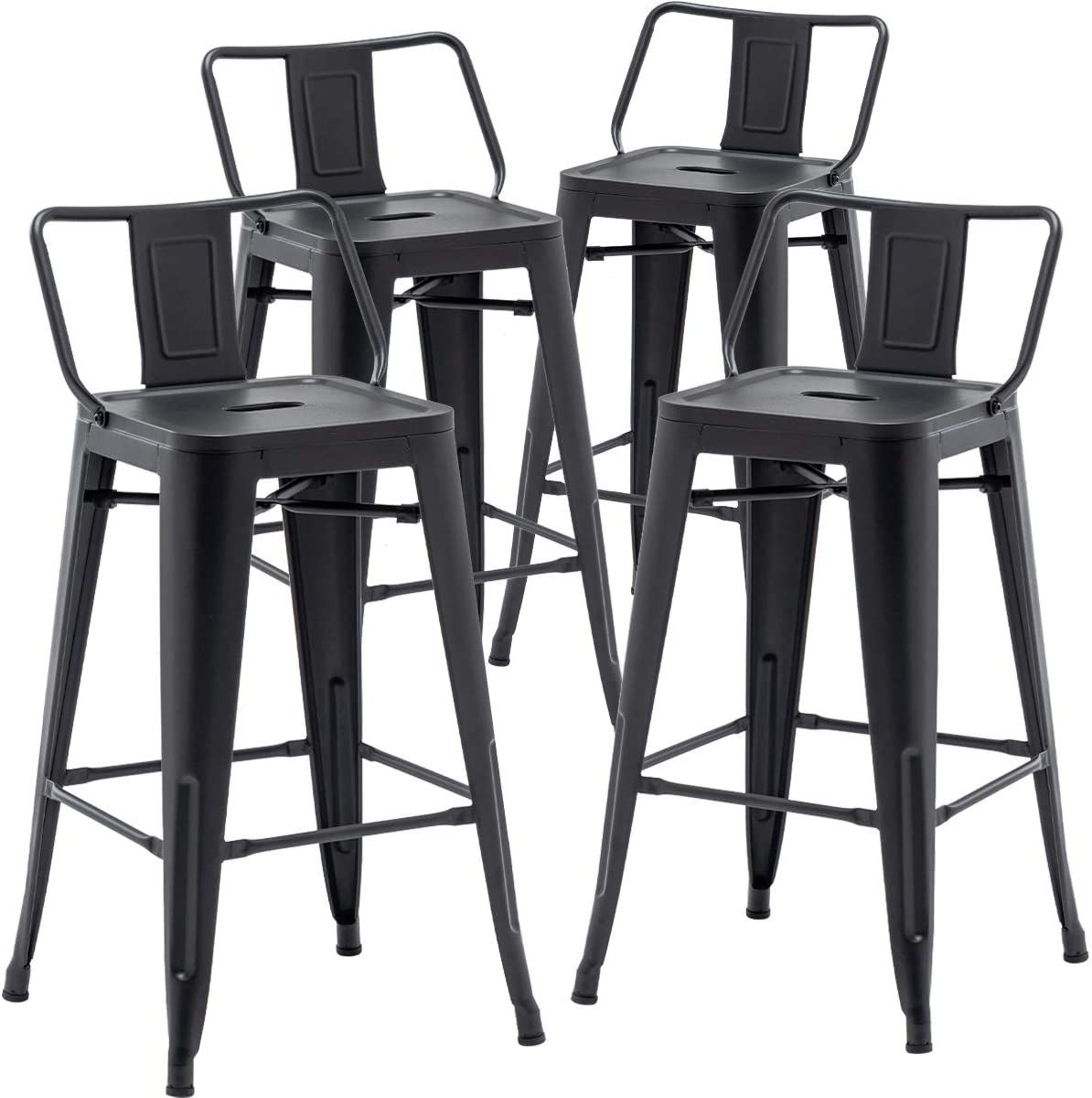 TONGLI 26“ Metal Bar Stools