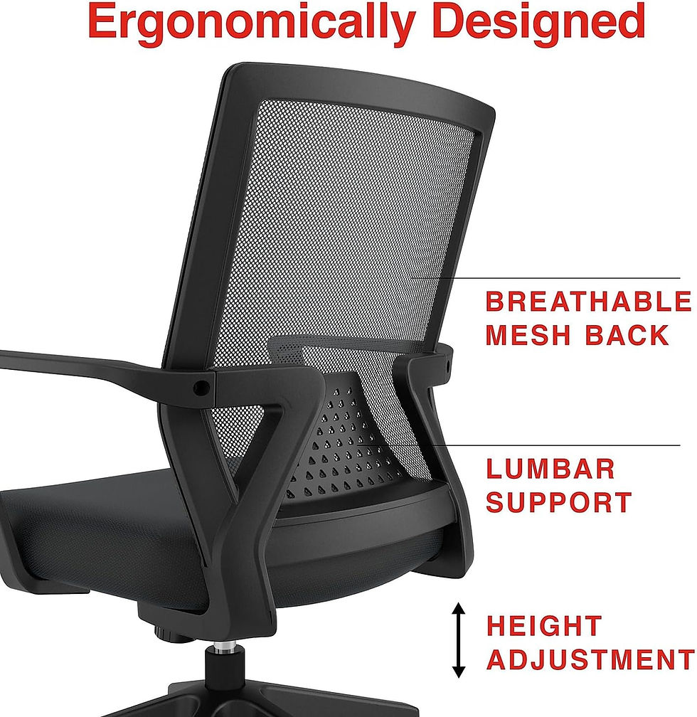 Thumbnail: Cartwright Ergonomic Fabric Chair