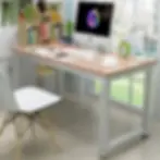 Thumbnail: Ktaxon Wood Computer Desk , PC Laptop Study Table Workstation