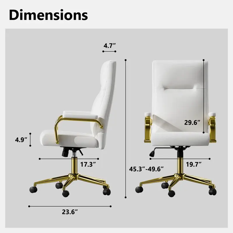 Thumbnail: Latitude Run Faux Leather Executive Chair