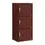 Thumbnail: Hodedah 3 Door Cabinet, Brown