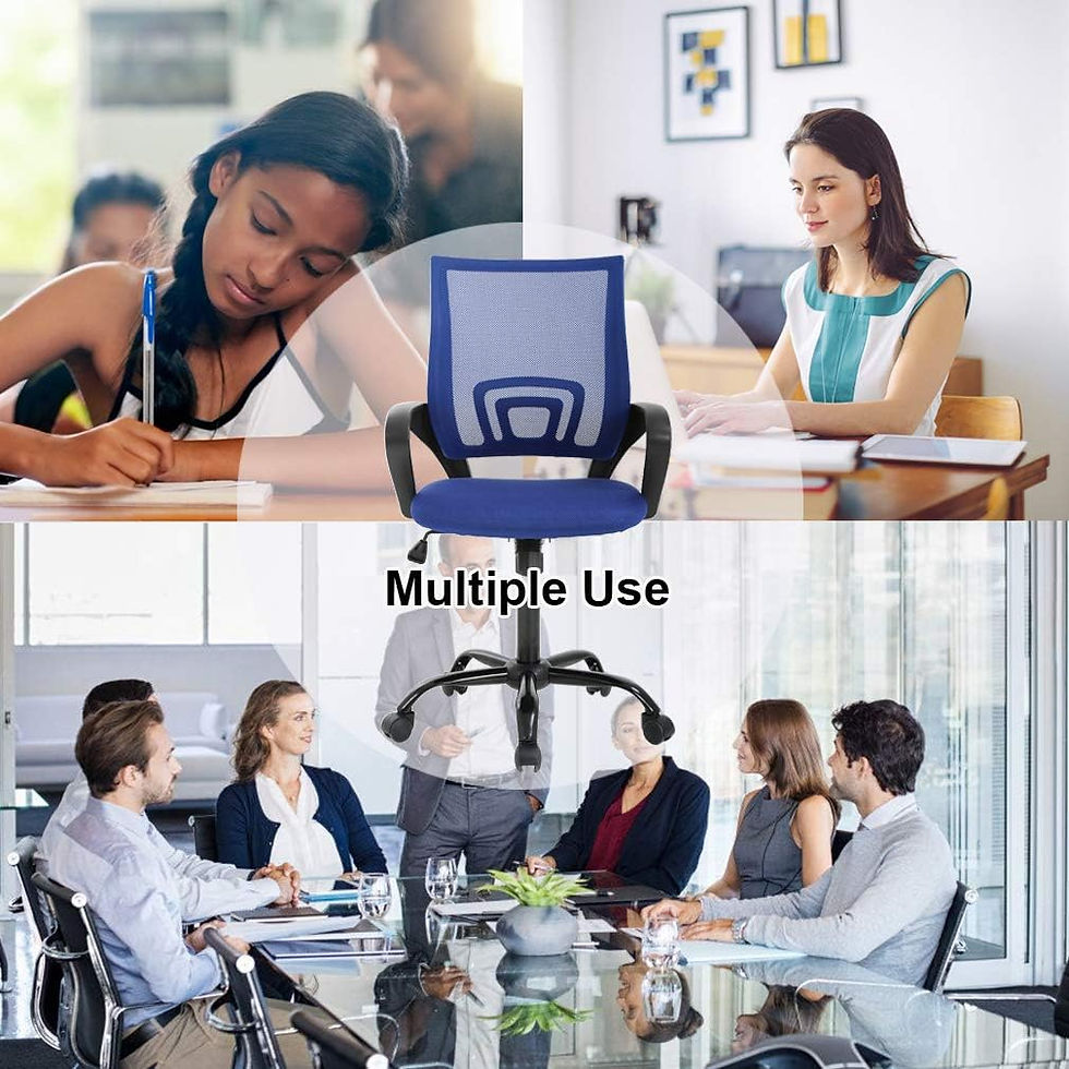 Thumbnail: Best Office  Ergonomic Mesh Chair - BLUE