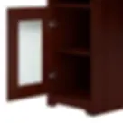 Thumbnail: Bush Furniture Cabot L Shaped Computer Desk - Cherry
