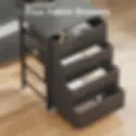 Thumbnail: Eyerson L-Shape Gaming Desk with Built in Outlets