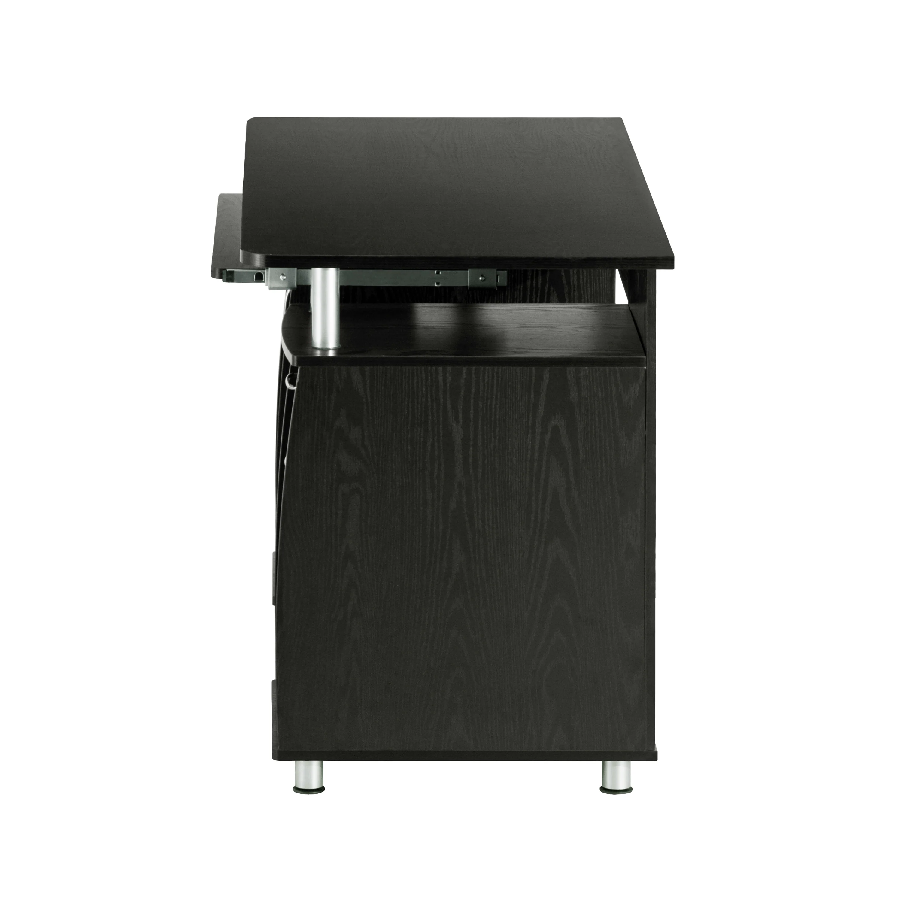 Techni mobili complete workstation outlet computer desk