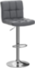 Yaheetech  PU Leather Adjustable Swivel Barstools