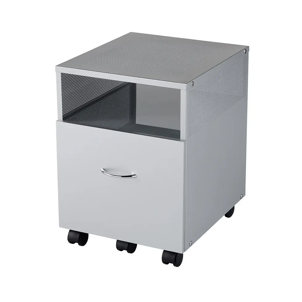 Realspace Vista 38'' Metal Mobile Storage Cart