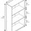 Thumbnail: Furinno Basic 3-Tier Bookcase Storage Shelves
