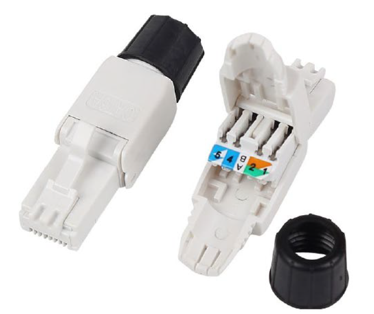 6 Internet Connection Plug Giganet Category 6 UTP Tool Free Plug