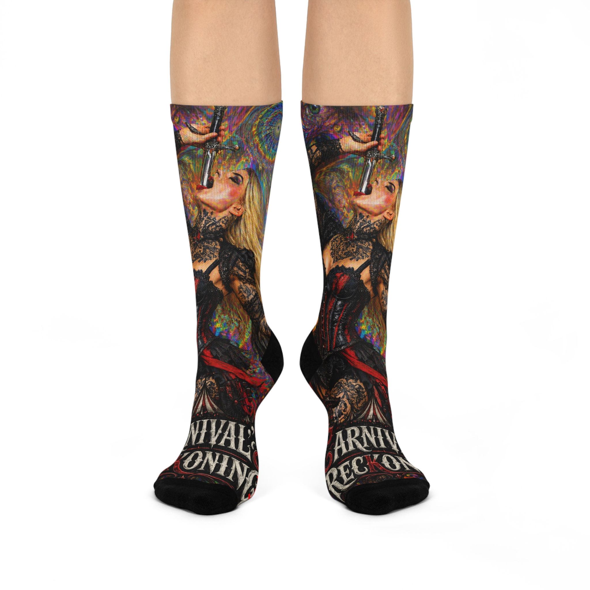 Cushioned Crew Socks