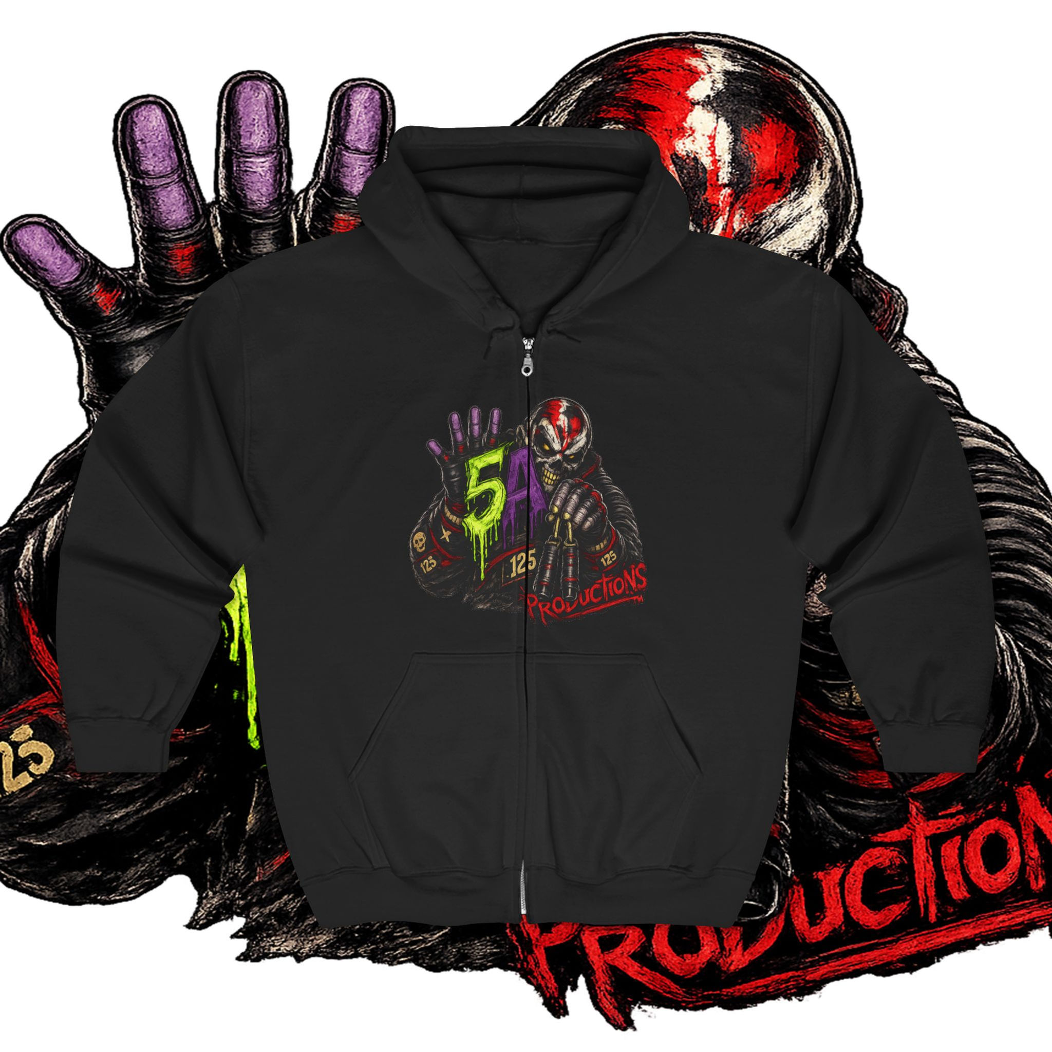 5A Zip Hoodie Jacket
