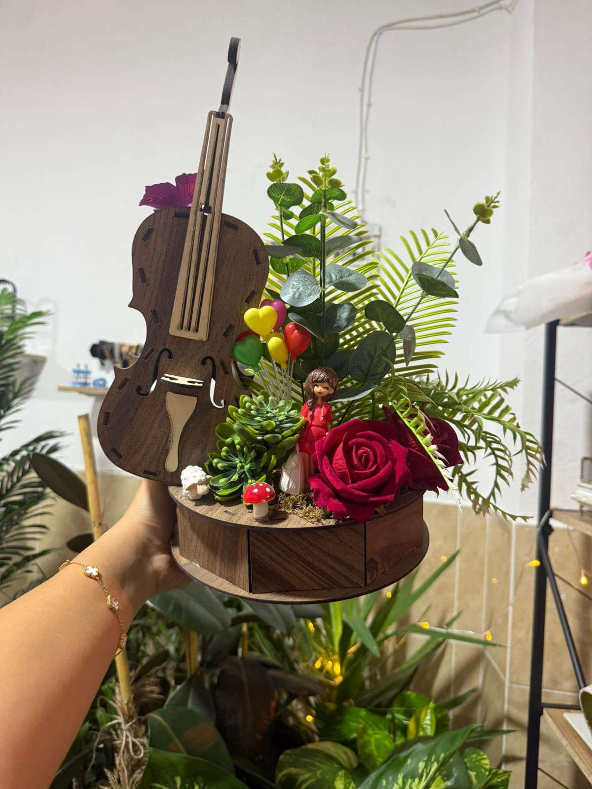 AHŞAP YAPAY KARIŞIK ARAJMAN