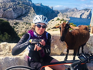 the famous goat at Formentor