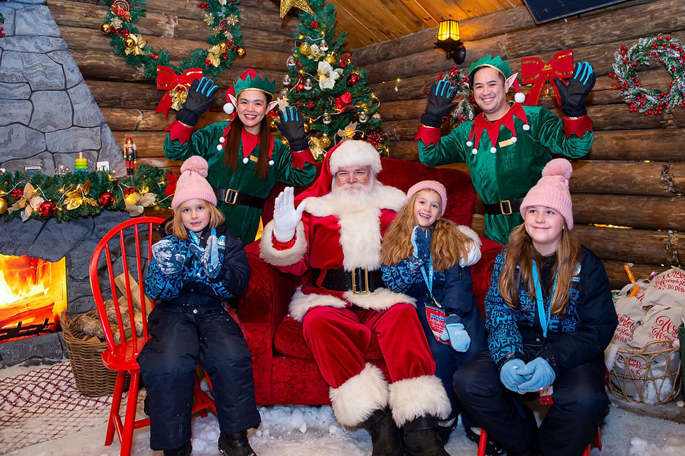 Get Festive // Winter Wonderland At Ski Dubai