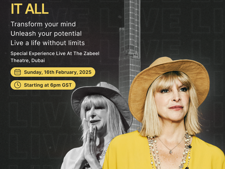 'Fearless and Free'  //  Marisa Peer LIVE in Dubai with Marisa Peer