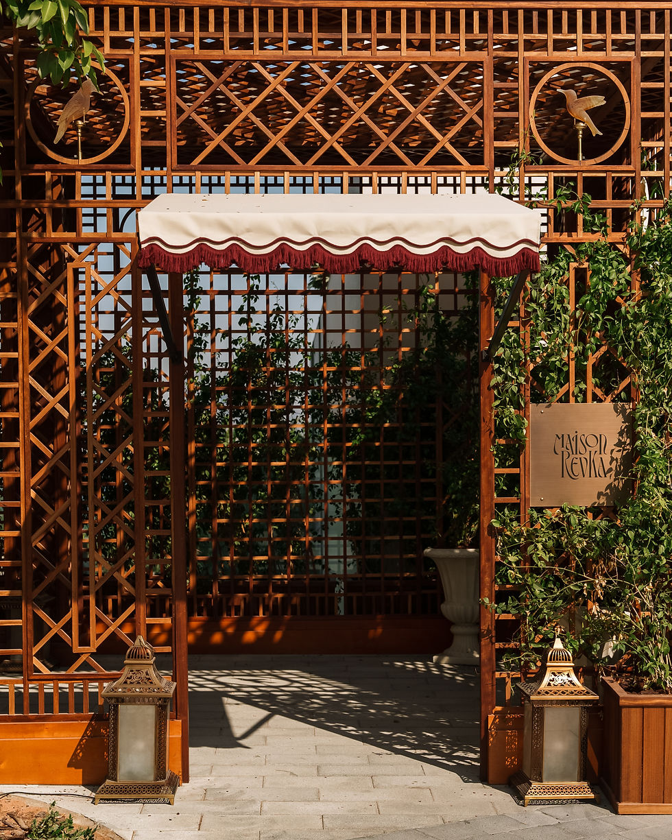 New Opening - Maison Revka at Delano Dubai, Bringing a Parisian Ode to Slavic Gastronomy to Bluewaters Island