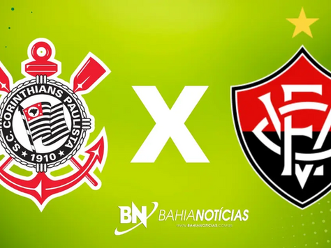 Corinthians x Vitória: Veja prováveis escalações e onde assistir o duelo pela 31ª rodada da Série A
