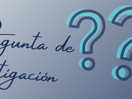 #7 Concéntrate en tu pregunta de investigación