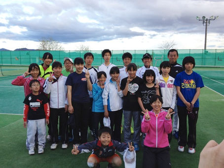 2012.5 ◇橘ジュニア強化合宿遠征(福島県郡山:日大工学部コート他)
