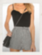 Privacy Please Tang Bodysuit in Black