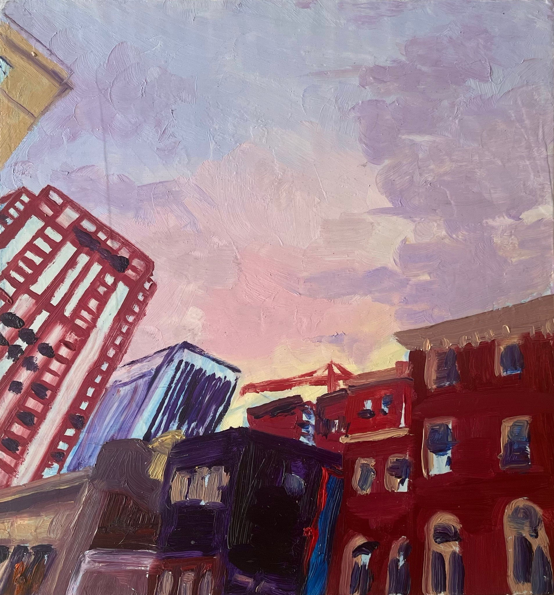 "Purple Sky Philly" Print