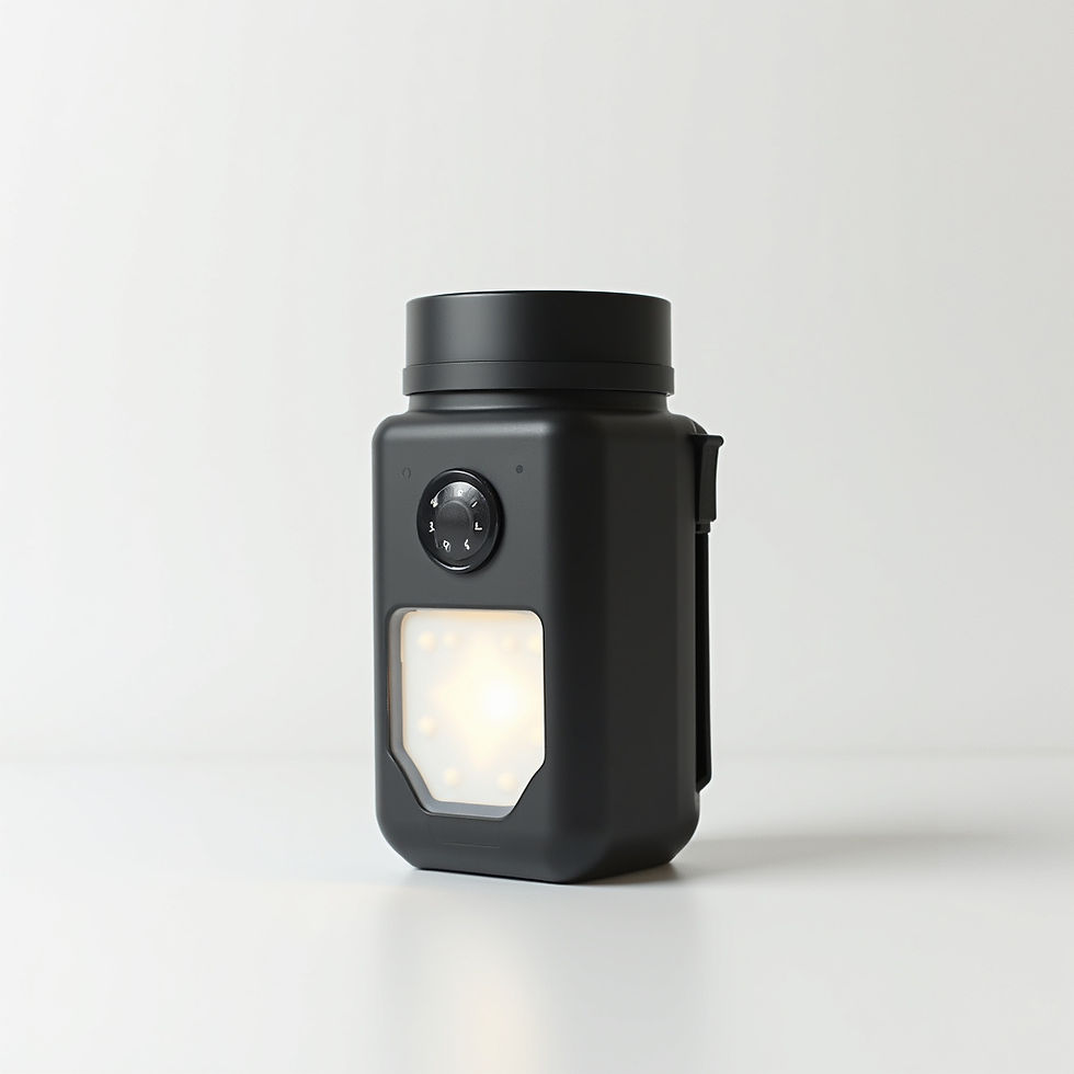Luminária Solar Tática