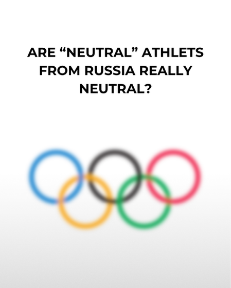 Аre “neutral” athlets from russia really neutral?