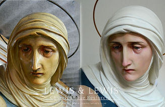 Pieta statue Virgin Mary