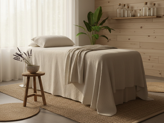 A gentle space helps the body feel safe enough to settle