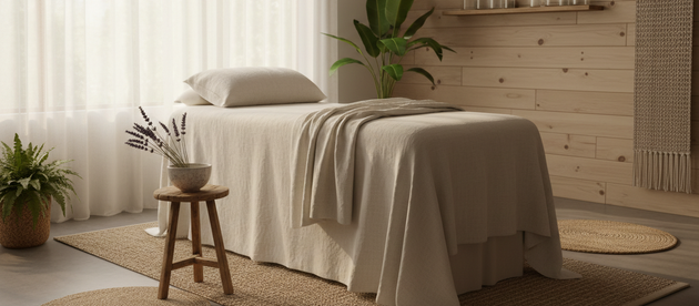 A gentle space helps the body feel safe enough to settle