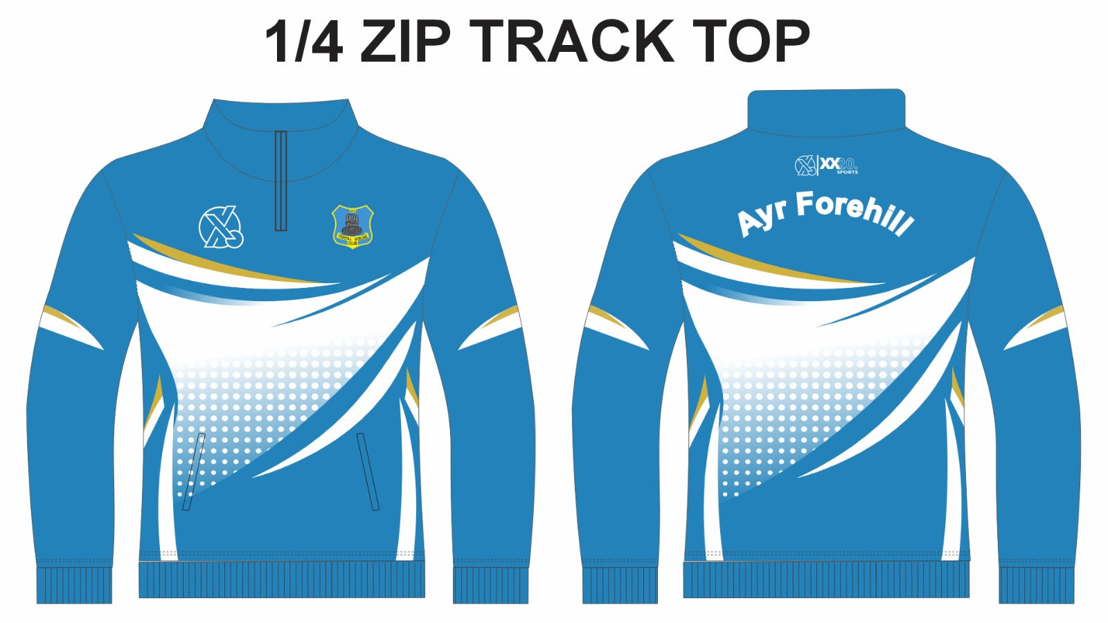 Ayr Forehill 1/4 Zip Tracktop