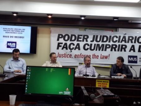 Assagra rejeita o pacote de medidas de Eduardo Leite para retirada de direitos dos servidores