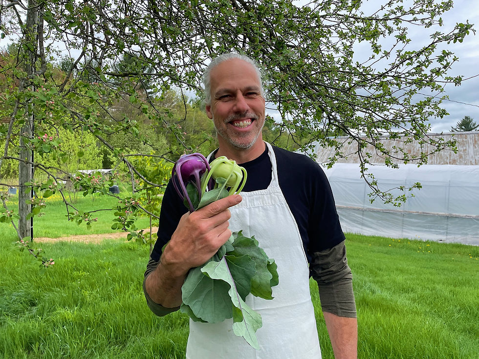 Notre salade de chou-rave & pomme verte!