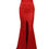 Thumbnail: Strapless Red Evening Gown