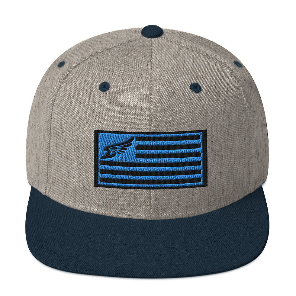 Thumbnail: Find Your Coast Allegiance Heather Grey Adjustable Snapback Hat