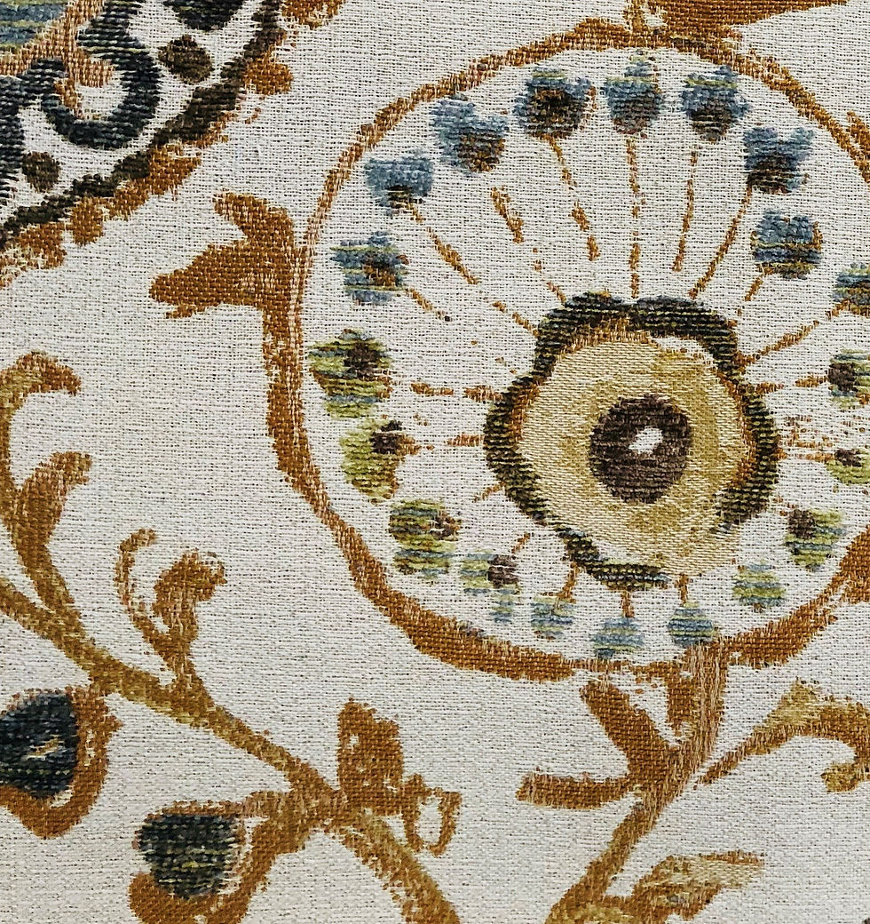 Thumbnail: Daliani Floral Luxury Throw Pillow