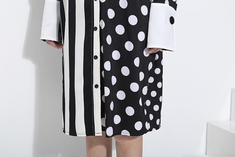 Thumbnail: Annie Stripe Dot Dress